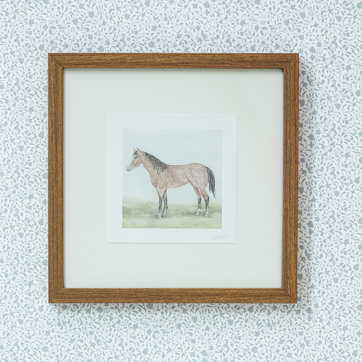Quadro Aquarela Fazenda