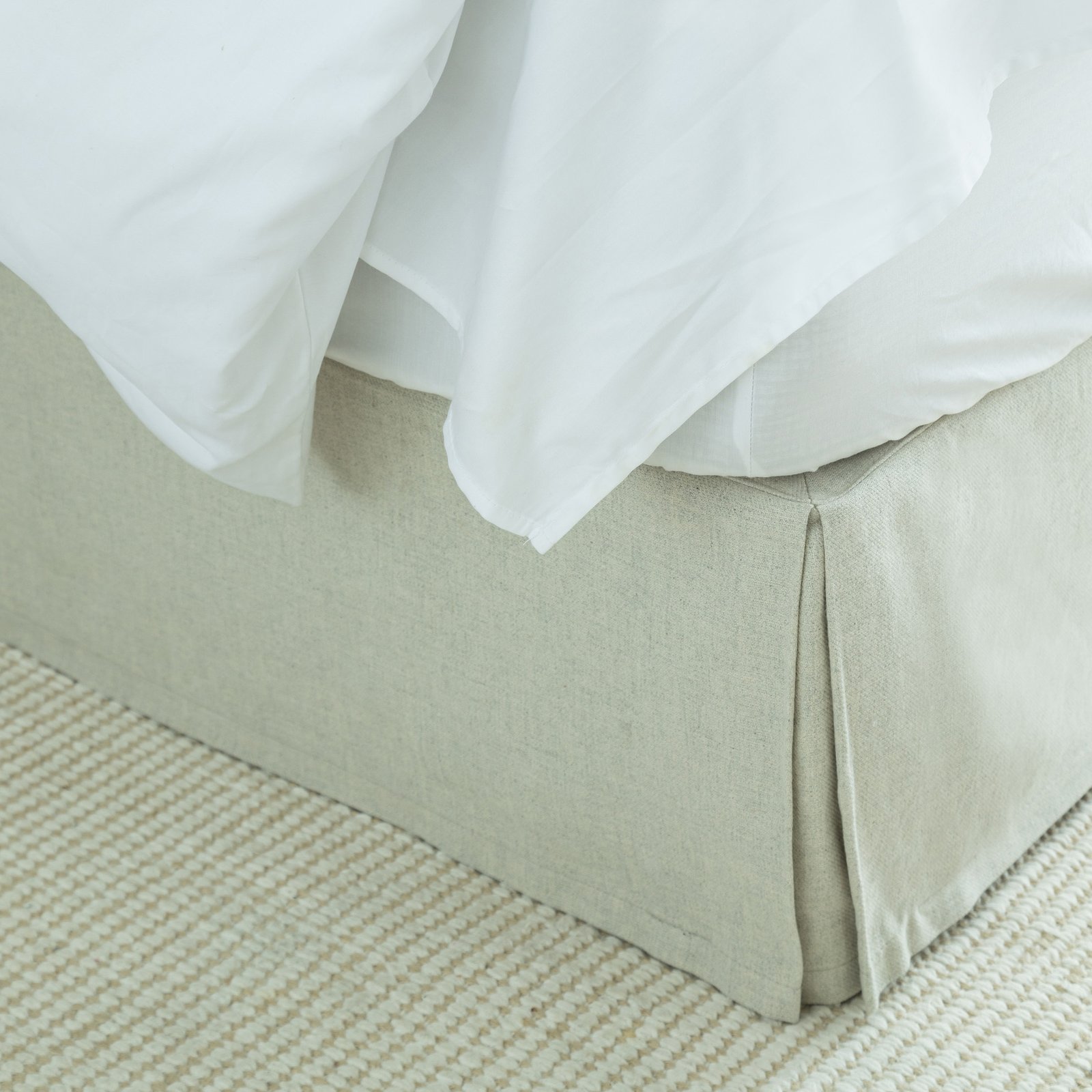 Saia para Cama Box Bege