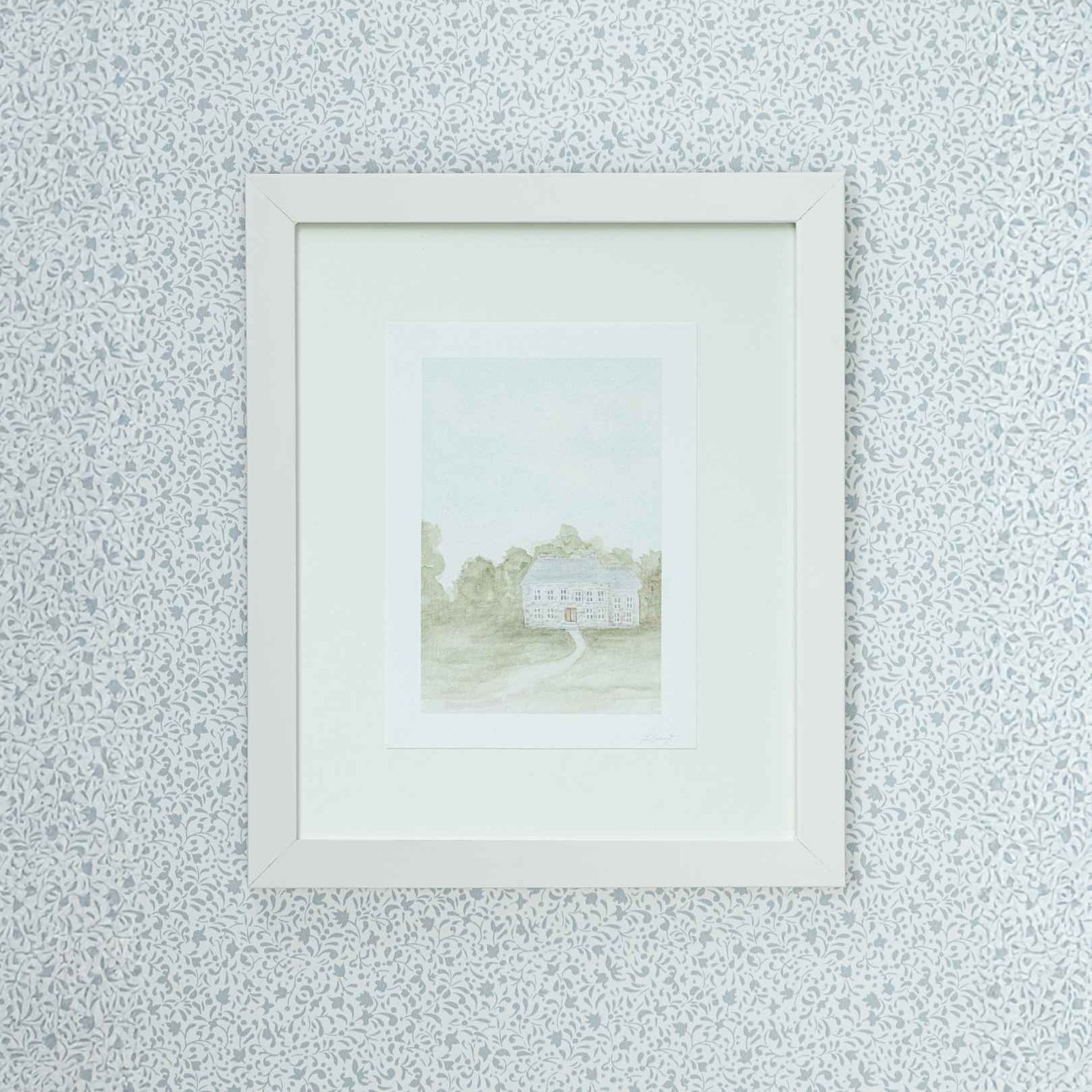 Quadro Aquarela Refúgio